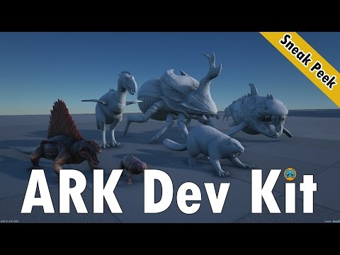 ARK Survival Evolved Dev Kit Sneak Peek | Terror Bird,Giant Beaver, Grappling Hook & More!!!