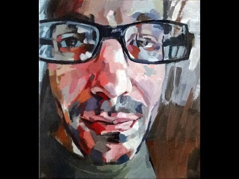 Kunstakademie Bad Reichenhall - Bogdan Pascu "Finde deine Handschrift - freier Acrylworkshop" 2016