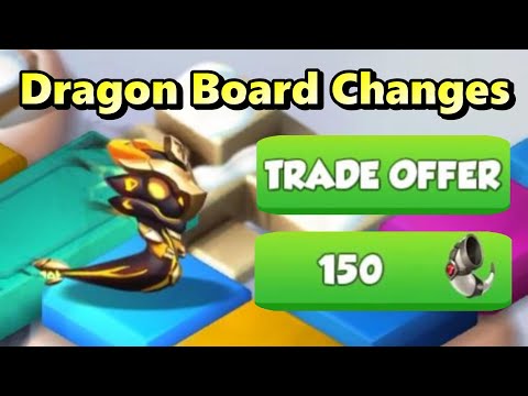 New DRAGON BOARD Event Changes First Look! New SILVER HORNS + Trade Offer Button - DML #1651