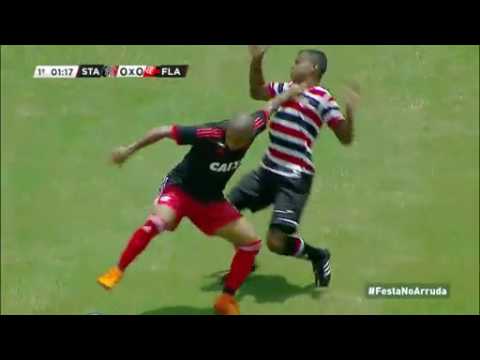 Santa Cruz 3 x 1 Flamengo (24/01/2016) Jogo completo