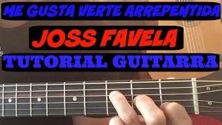me gusta verte arrepentida tutorial guitarra by Chiko Barajas