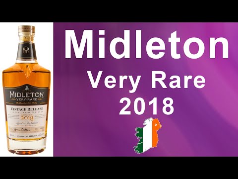 Midleton Very Rare 2018 with 40% ABV Blended Irish Whiskey Review #325 from WhiskyJason