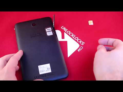 How To Unlock Alcatel OneTouch Pixi 3 tablet 8inch (9005 and 9005x) by unlock code - UNLOCKLOCKS.com