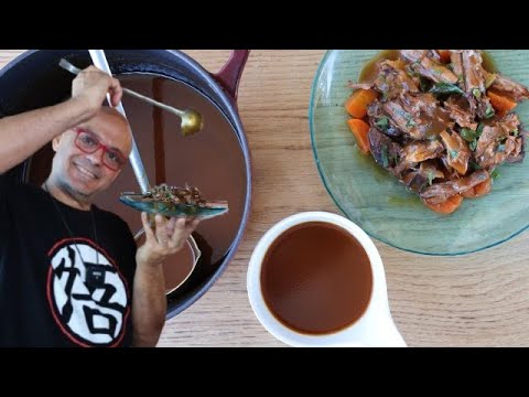 SUGO di CARNE e DEMI-GLACE SUGO D'ARROSTO la ricetta dei ristoranti