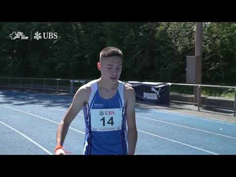 SM U16/U18 2020 - 100m Vorlauf U18 Männer 5. Serie