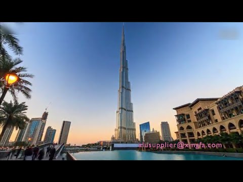 Xingfa Aluminium Portfolio - Burj Khalifa Tower: Curtain wall