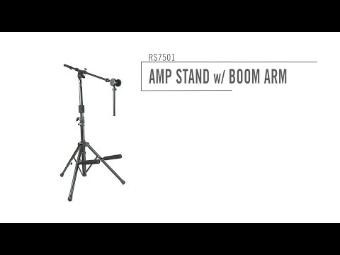 On-Stage RS7501 Boom Mikrofon Aparatlı Amfi Sehpası - Video