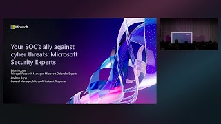 Your SOC's ally against cyber threats: Microsoft Security Experts