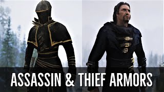 Skyrim: ►NEW Armor Mods | Agent - Thief - Assassin Armors (SSE)