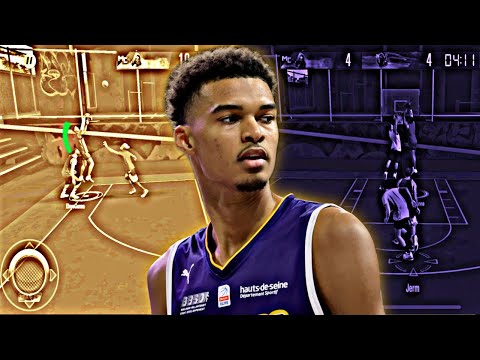 NBA 2K MOBILE BUT WITH THE BEST NBA PROSPECT SINCE LEBRON JAMES! RARE VICTOR WEMBANYAMA GAMEPLAY!