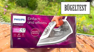 Philips - Easy Speed Dampfbügeleisen | BÜGELTEST