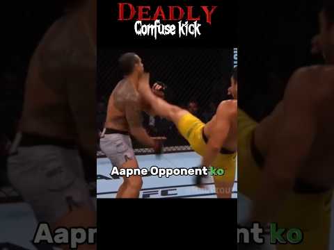 Confuse your opponent in Streetfight 🔥#mma  #kickboxing #taekwondo #shorts