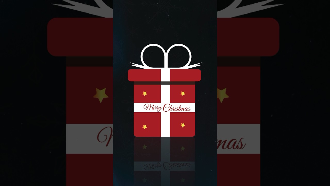 Merry Christmas gift box design tutorial in Illustrator! 🎁✨ Wishing you all a Merry Christmas! 🎄🌟