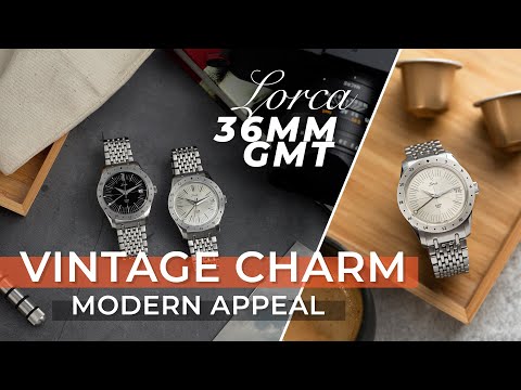 Ich liebe diese 36-mm-GMT-Uhr – Vintage-Flair, moderne Spezifikationen, Lorca-Uhren Modell Nr. 1