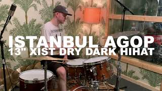 Video thumbnail for Istanbul Agop 13" Xist Dry Dark Hihat - 580g / 894g by Slagverket