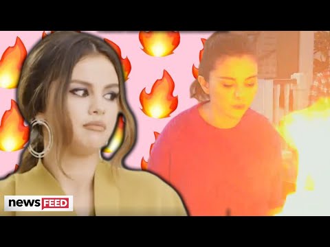 Selena Gomez's FIREFIGHTING Skills Captured On Video!