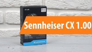 Video thumbnail for Распаковка Sennheiser CX 1.00 / Unboxing Sennheiser CX 1.00 by DNS