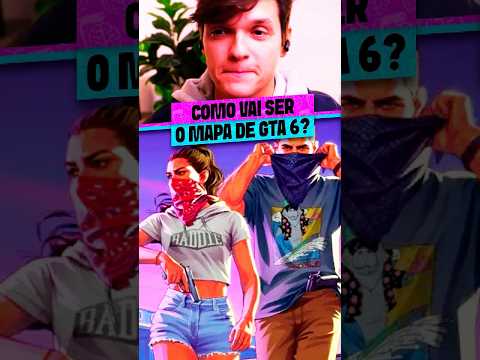 O MAPA REVELADO DE GTA VI