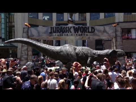 Dance Mob Nation - Dancing Dinosaurs Jurassic World Promo Flash Mob
