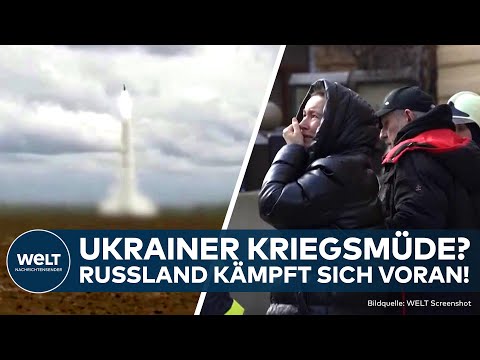 PUTINS KRIEG: Russen kommen unter hohen Verlusten voran! Ukrainer immer häufiger kriegsmüde!