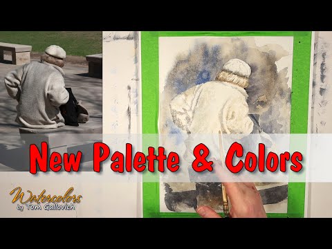 Watercolors - New Palette & Colors