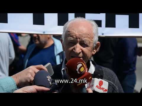 Протест против изградба на регионална депонија во Дебрца