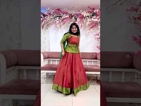 BANARASI SILK - TISSUE PEPLUM LEHENGA 🤩💗