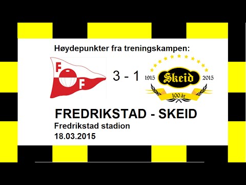 Høydepunkter og intervju fra Fredrikstad - Skeid 18.03.2015