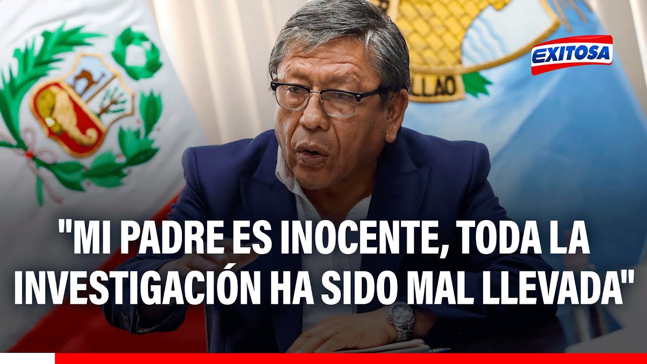 🔴🔵 Hijo de Ciro Castillo: "Mi señor padre es INOCENTE, toda la investigación ha sido mal llevada"