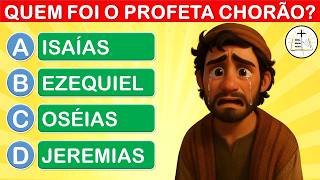 20 PERGUNTAS BÍBLICAS DE NÍVEL FÁCIL SOBRE O ANTIGO TESTAMENTO - QUIZ BÍBLICO