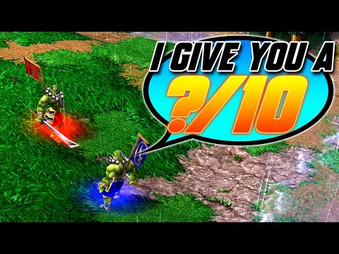 Doing A Live Review Of My Opponent In WC3 - Grubby