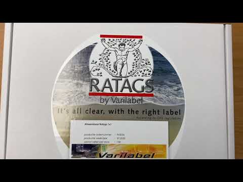 RATAGS BLACK by Varilabel Europe
