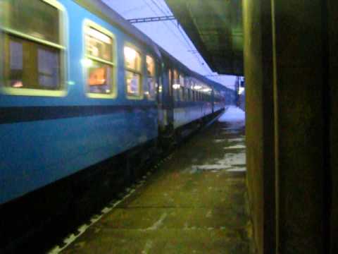 Příjezd vlaku R 607 Ohře - Most