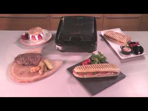 Keptuvo plokštelės Tefal XA800312 (Nr.3 Panini) video