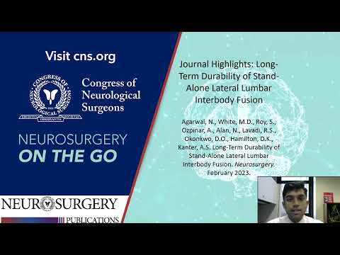 Journal Highlight: Long-Term Durability of Stand-Alone Lateral Lumbar Interbody Fusion