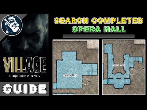Search Completed: Opera Hall in Resident Evil 8 Village | Castle Dimitrescu Items