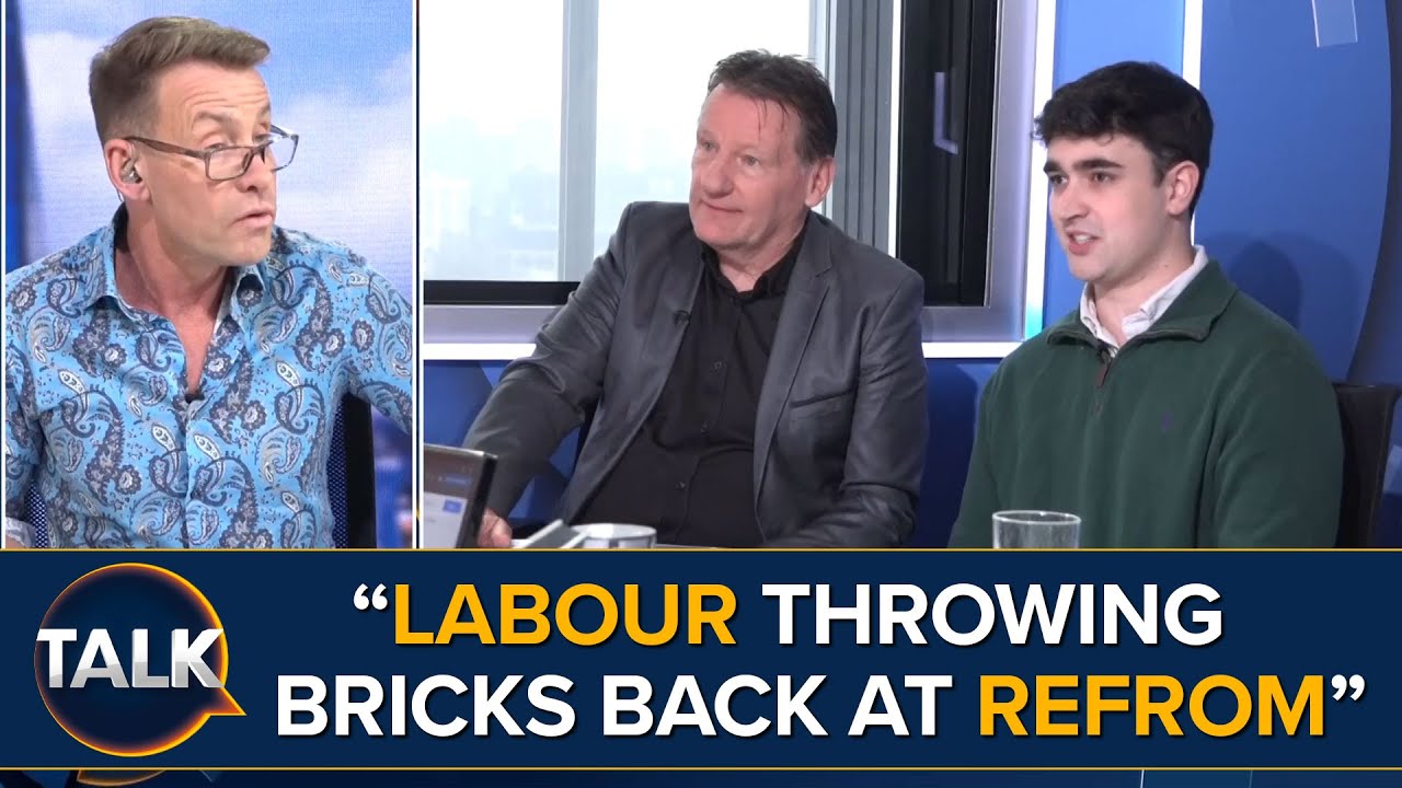 “Did You Say People Voting For Reform UK Aren’t Bright?!” | Labour Copies Farage's Party Branding