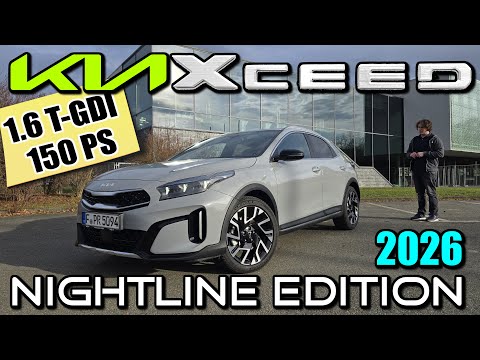 2026 Kia XCeed 1.6 T-GDI (150 hp) The K4 engine TEST - Data Information Review Opinion Test repor...