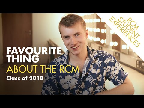 Favourite thing about the Royal College of Music, 2018