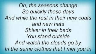 Matt Nathanson - New Coats And New Hats Lyrics