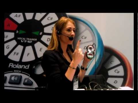 New from NAMM 2013 - The Roland VT-12 Vocal Trainer