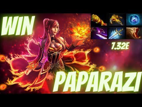 Paparazi Mid Pro Game Lina 7.32e (2023)