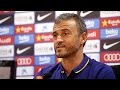 Luis Enrique's press conference