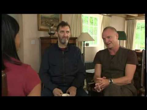 Sting and his 'muse' Jimmy Nail talk exclusively to Sharuna Sagar