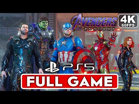 AVENGERS ENDGAME PS5 Gameplay Walkthrough Part 1 FULL GAME [4K 60FPS] - No Commentary