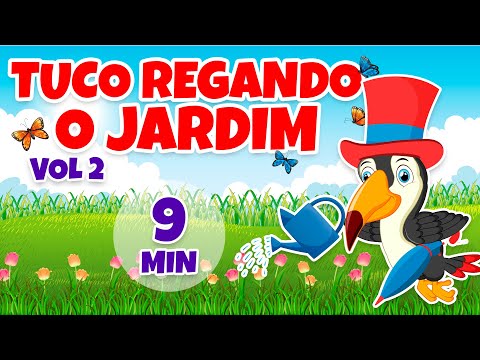 Tuco Regando o Jardim vol 2 - Giramille 9 min | Desenho Animado Musical