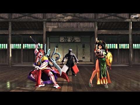 Senryo Kyoshiro vs Wu Ruixiang (Hardest AI) - Samurai Shodown