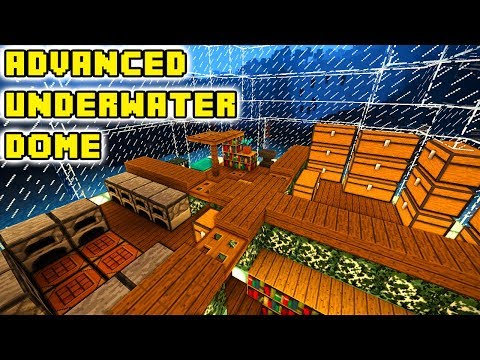 Minecraft: Underwater Dome House Tutorial (How to Build)