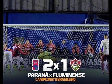 Paraná 2 x 1 Fluminense - MELHORES MOMENTOS E GOLS.