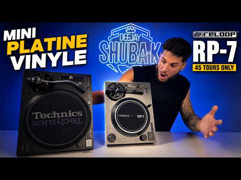 Reloop RP-7 : la MINI platine 45 tours qui peut remplacer tes Technics ?